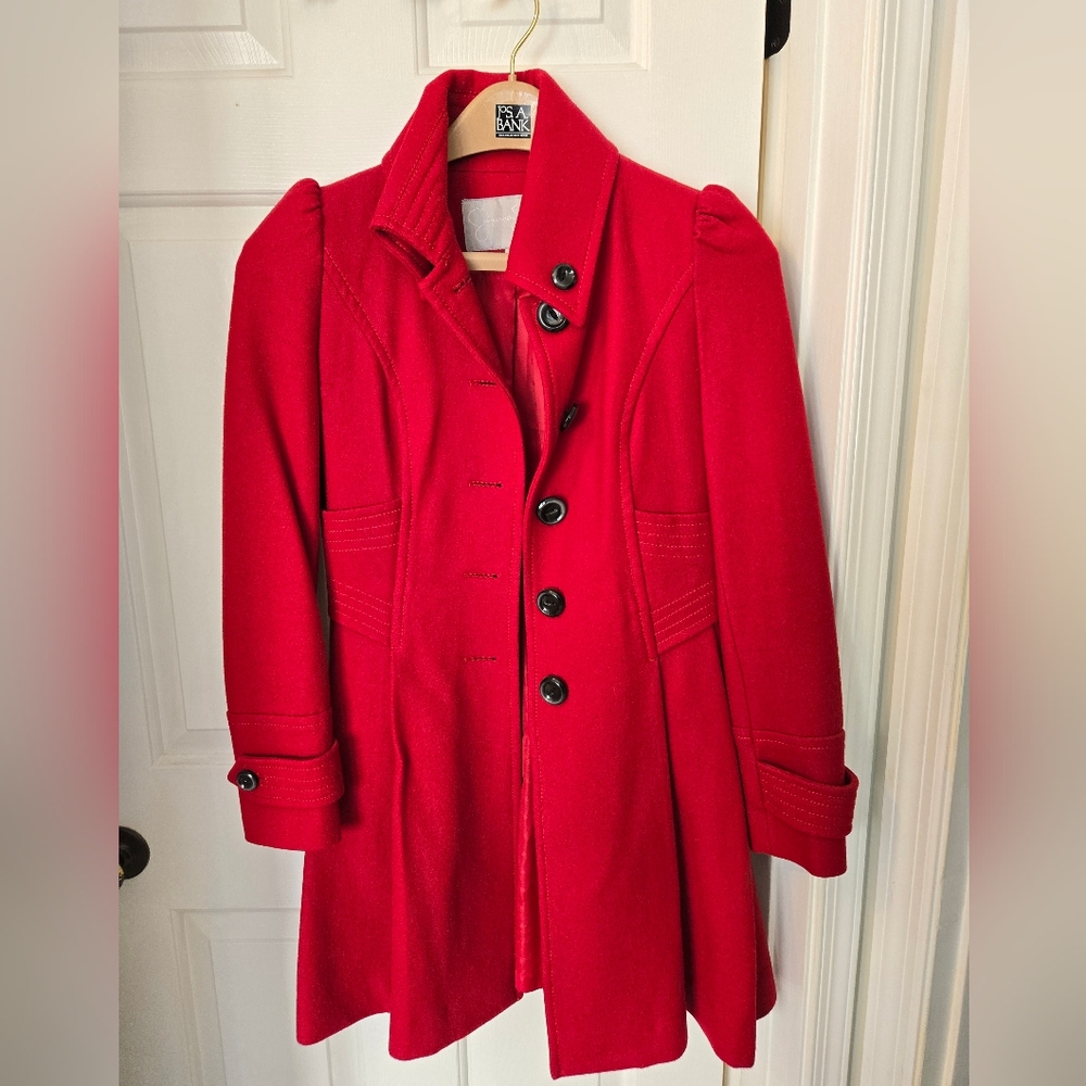 Jessica Simpson,  winter wool coat,  XS